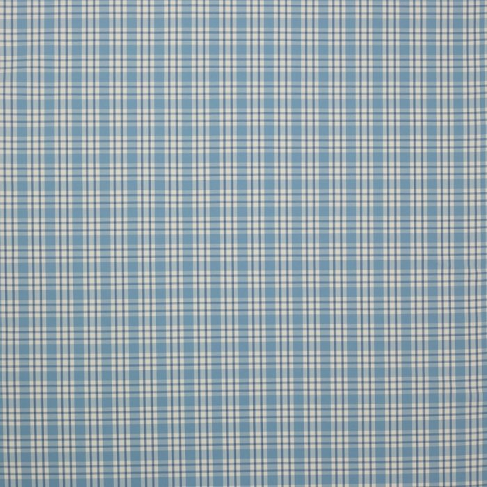 Jane Churchill Talla Check Karostoff in Blue