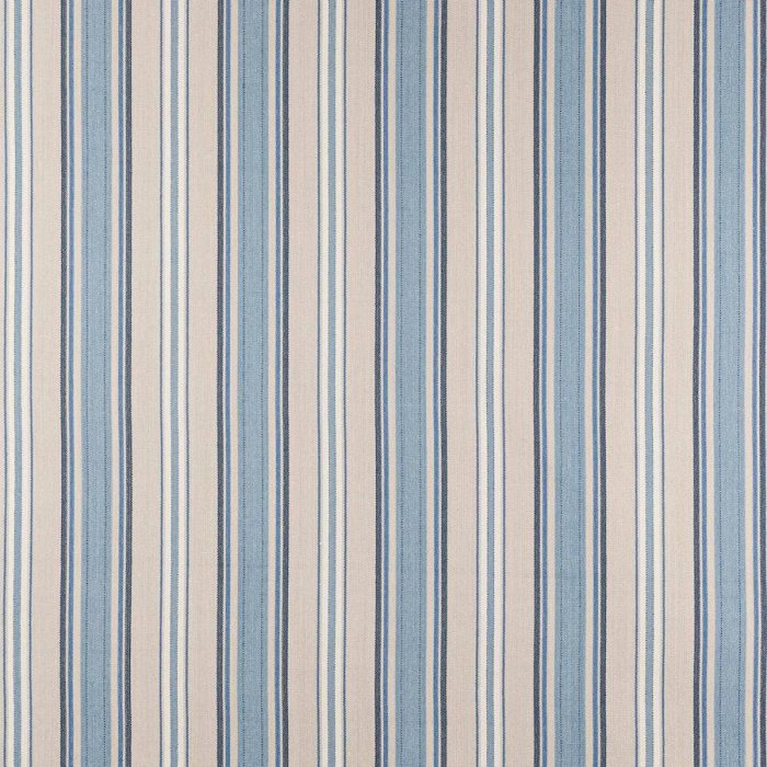 Jane Churchill Tango Stripe Streifenstoff in Linen/Blue