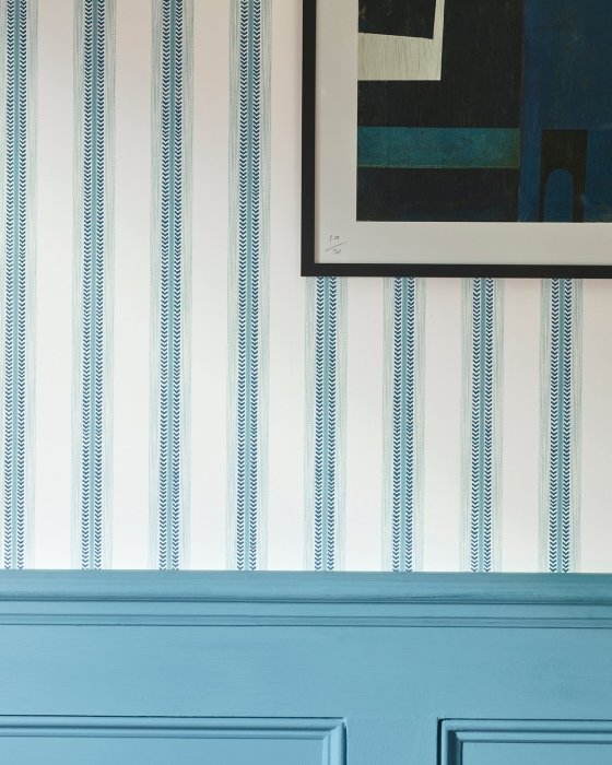 Camber Stripe Tapete von Jane Churchill – Ambiente