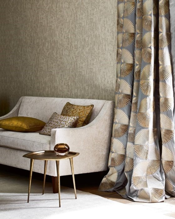 Dorado Tapete von Jane Churchill – Ambiente