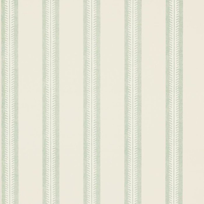 Innis Stripe Tapete von Jane Churchill in Aqua