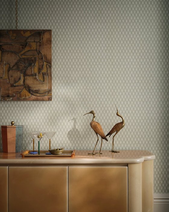 Melia Tapete von Jane Churchill – Ambiente