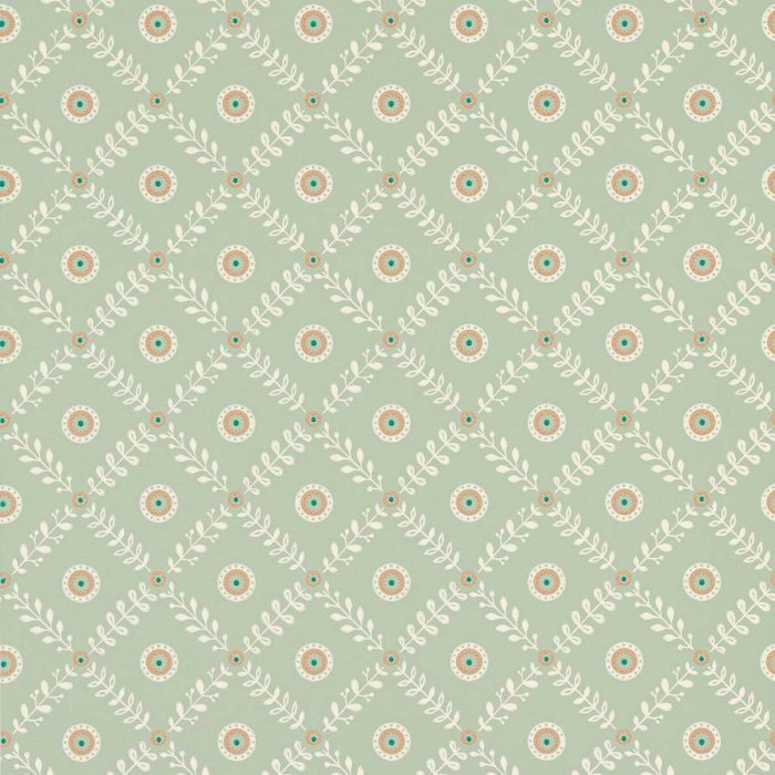 Payton Tapete von Jane Churchill in Aqua