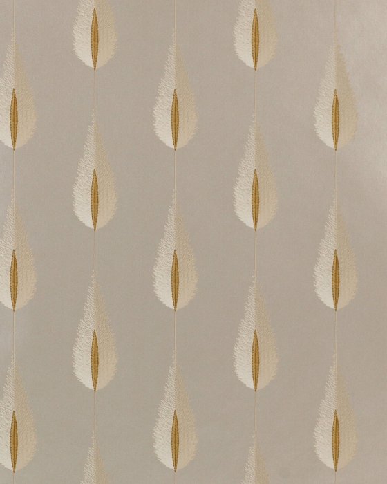 Plato Gold – Tapete von Jane Churchill
