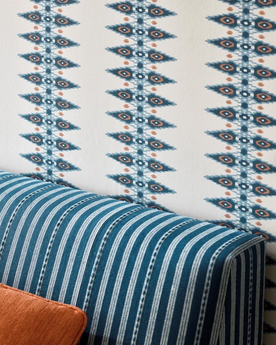 Priya Stripe Tapete von Jane Churchill – Ambiente