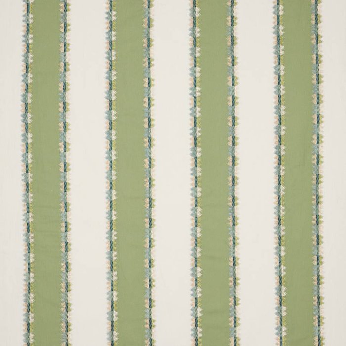 Jane Churchill Toro Stripe Streifenstoff in Green