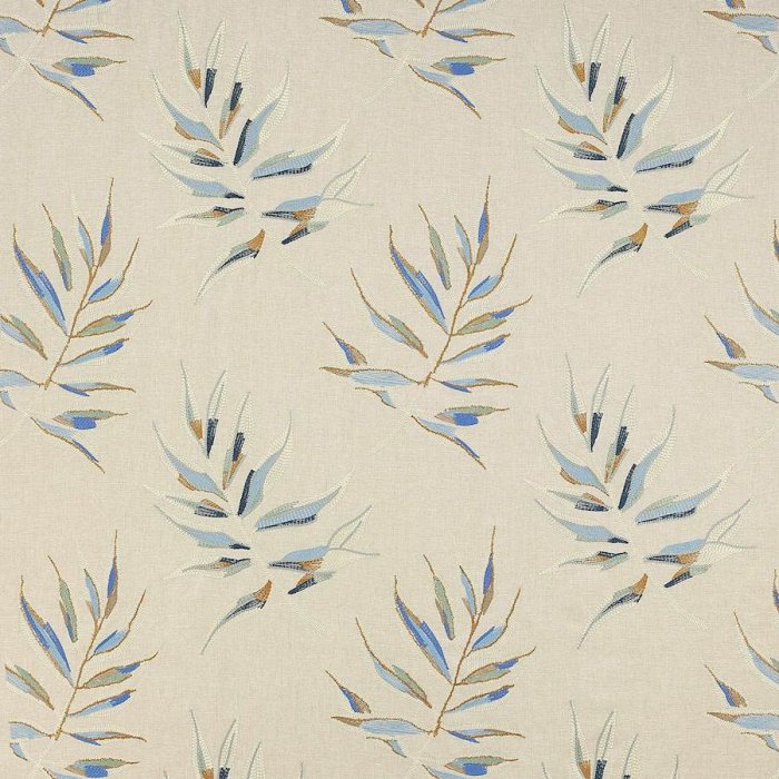 Jane Churchill Tresco Stoff in Blue
