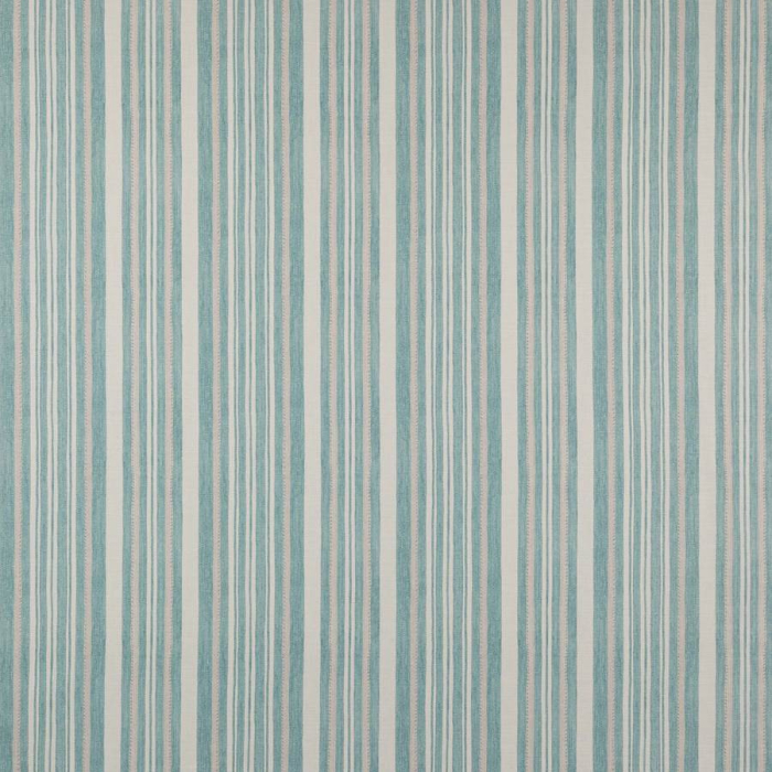 Jane Churchill Tulsi Stripe Streifenstoff in Aqua