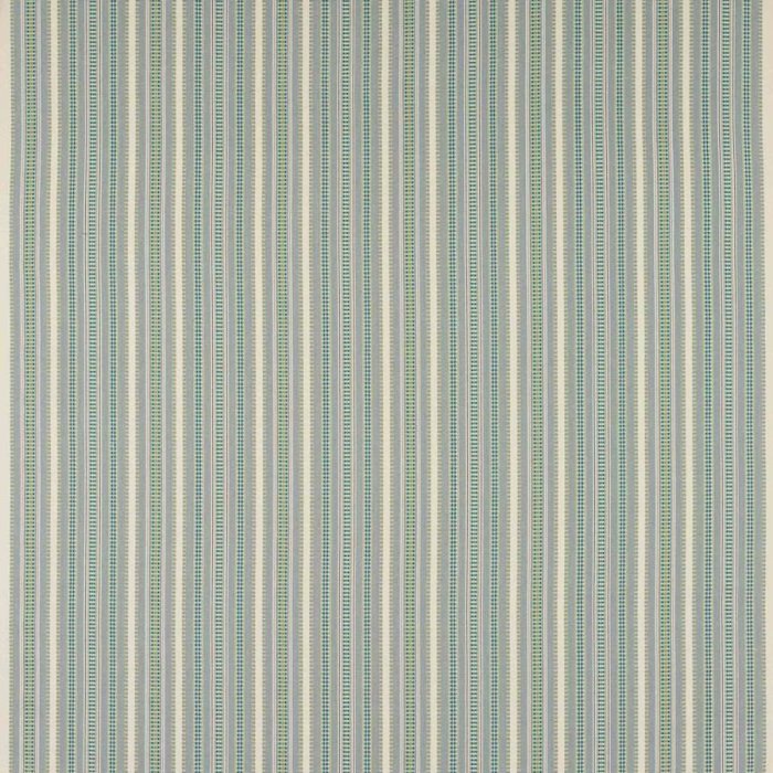 Yarra Stripe Aqua/Lime – Stoff von Jane Churchill