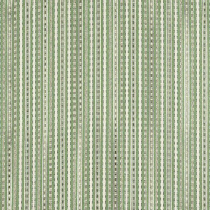Yarra Stripe Green – Stoff von Jane Churchill