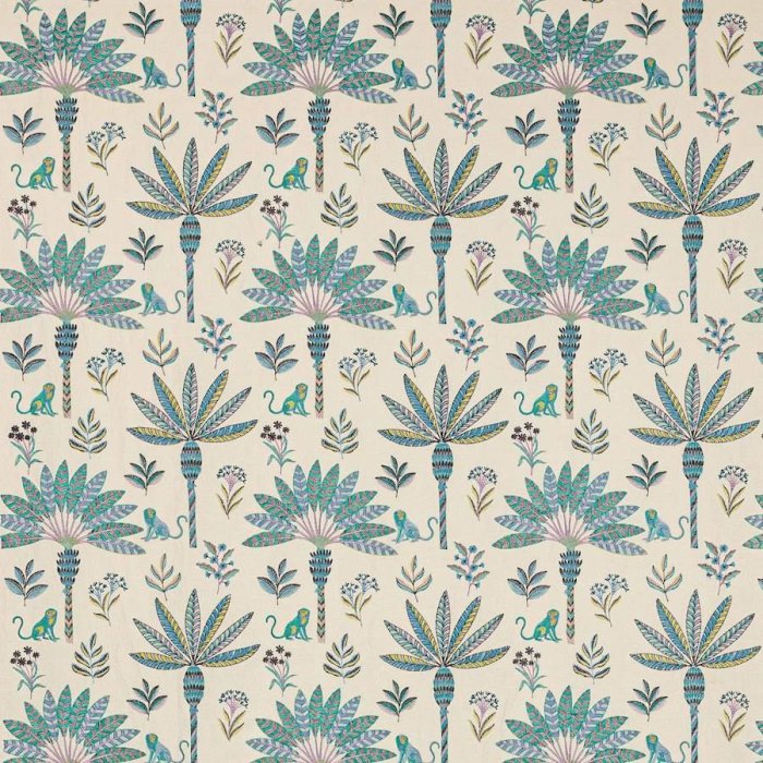 Zanzibar Blue – Stoff von Jane Churchill