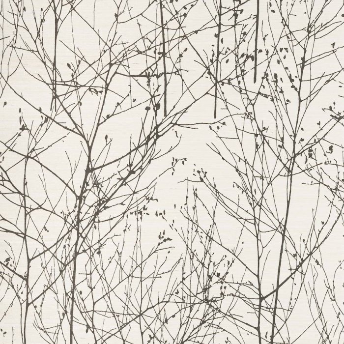 Wintertree Ebenholz – Tapete von Larsen