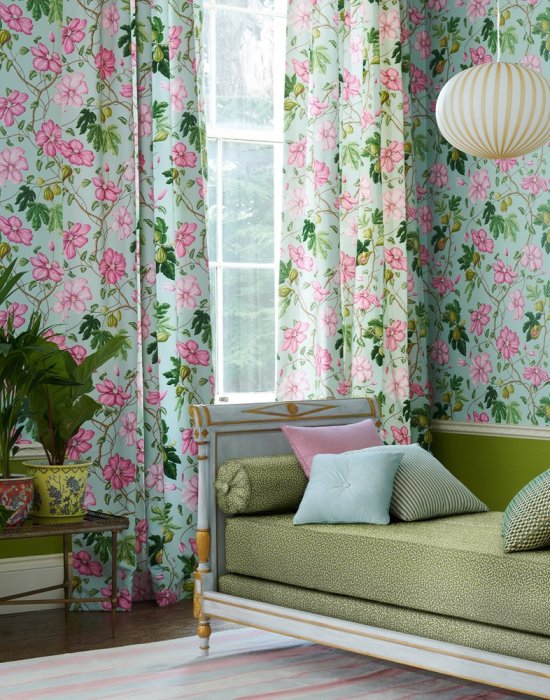 Raumbeispiel mit Récamiere aus Manuel Canovas Apolline