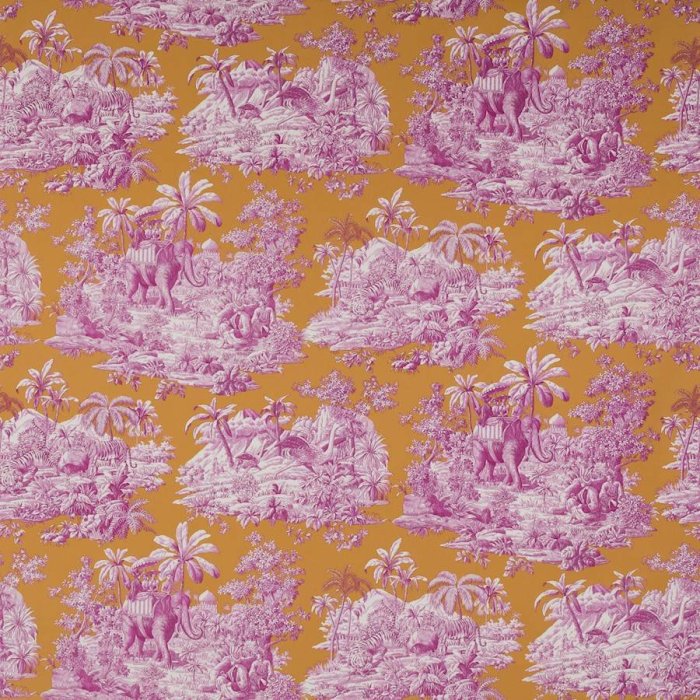 Manuel Canovas Bengale Stoff in Fuchsia