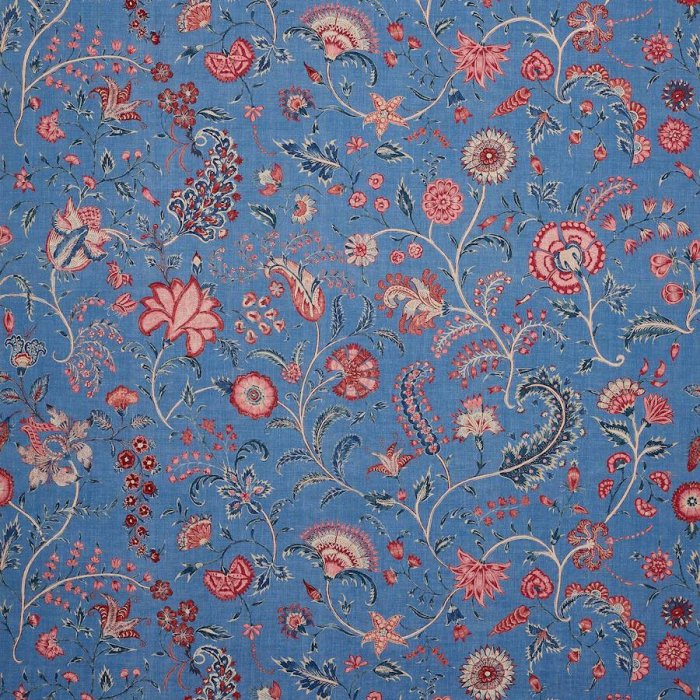 Manuel Canovas Celestine Stoff in Mer