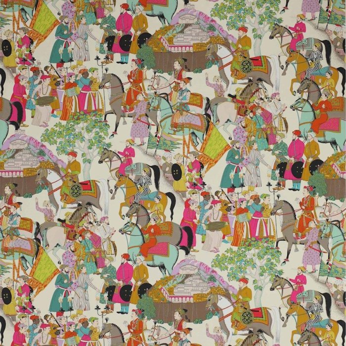 Dara Turquoise – Stoff von Manuel Canovas