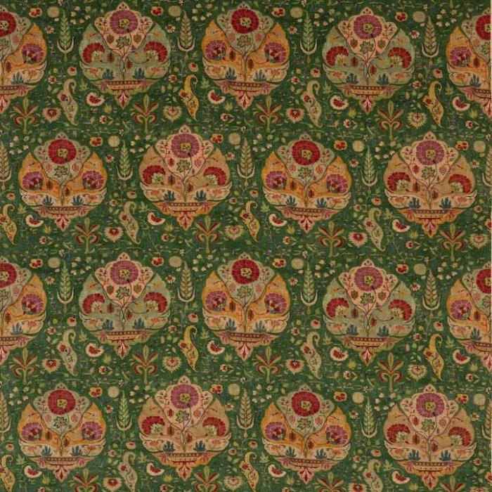 Manuel Canovas Darya Velours Samtstoff in Foret