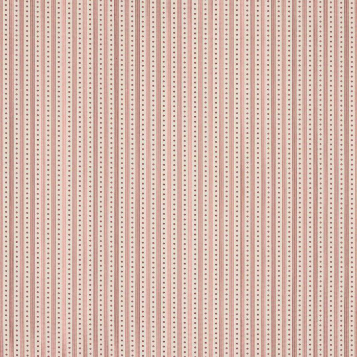 Manuel Canovas Domino Streifenstoff in Grenat