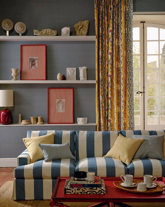 Raumbeispiel mit Giverny von Manuel Canovas