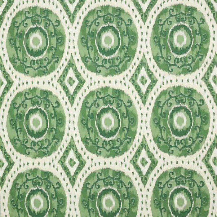 Manuel Canovas Greta Stoff in Emeraude