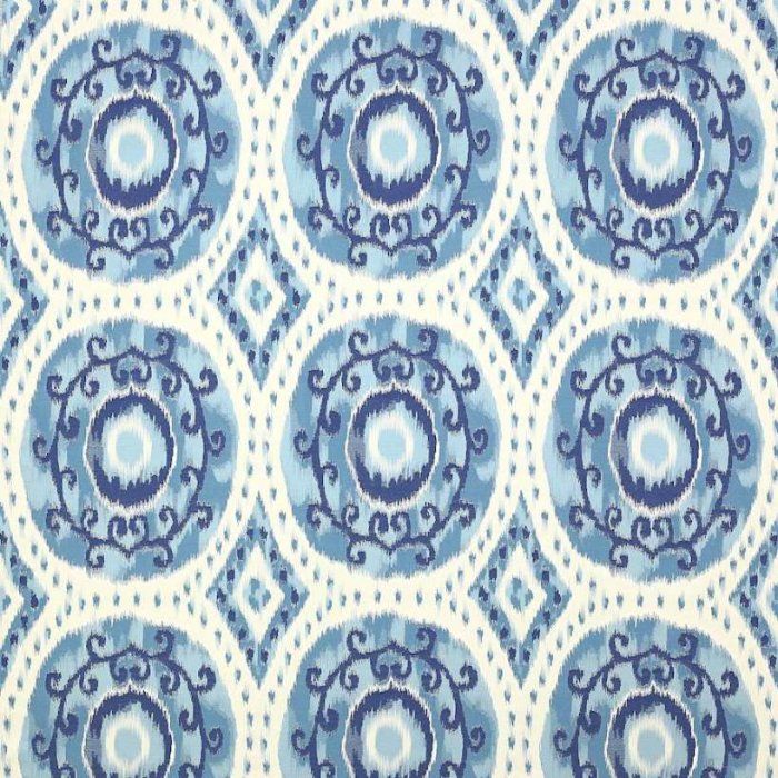 Manuel Canovas Greta Stoff in Saphir