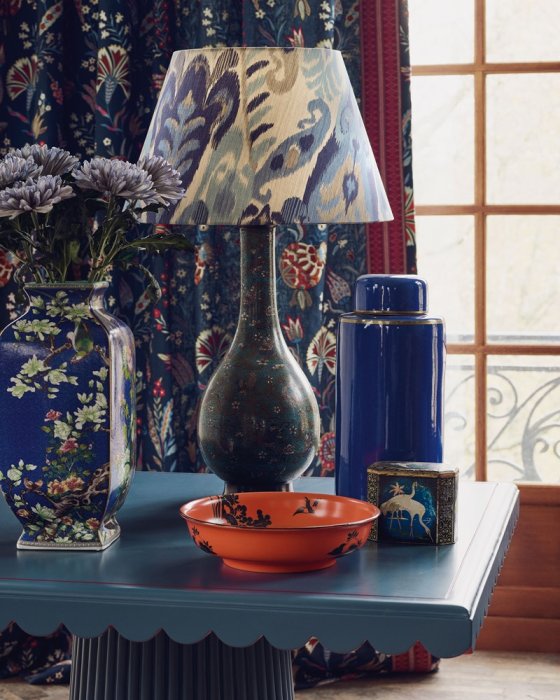 Raumbeispiel aus der Kollektion Marsan von Manuel Canovas mit Hadi