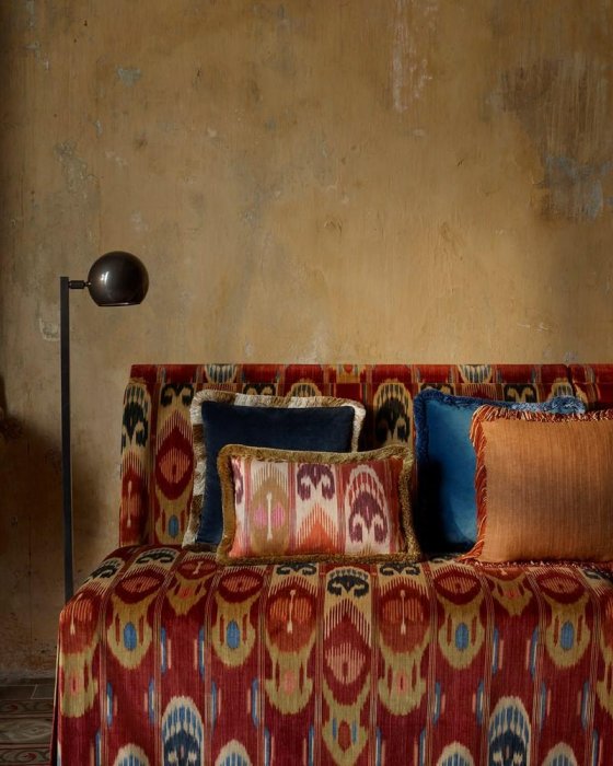 Raumansicht mit Kerala Velours von Manuel Canovas