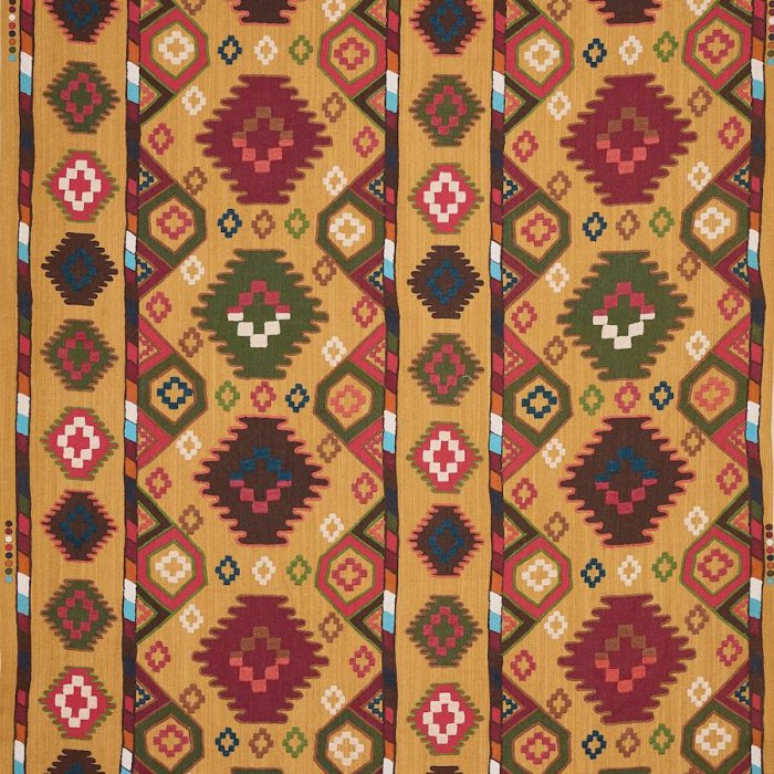 Manuel Canovas Khora Stoff in Curry