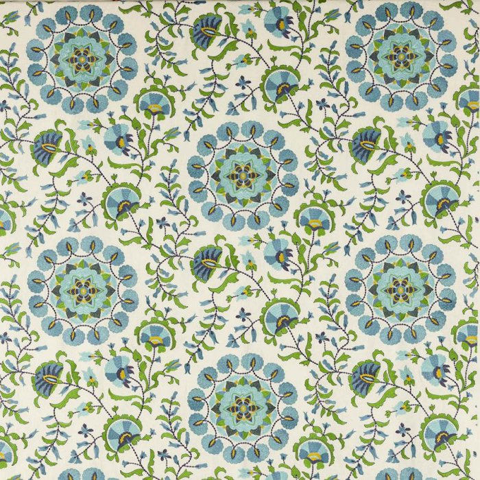 Manuel Canovas Koti Stoff in Celeste