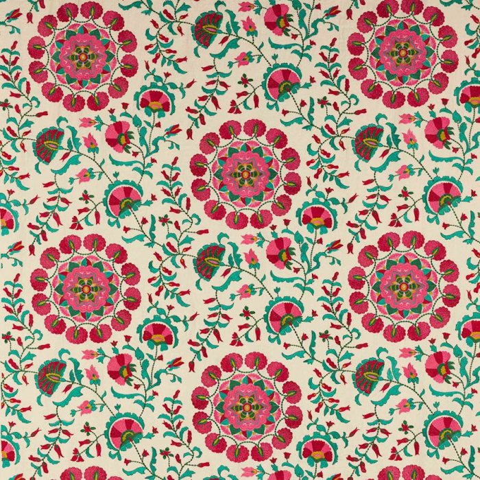 Manuel Canovas Koti Stoff in Terracotta