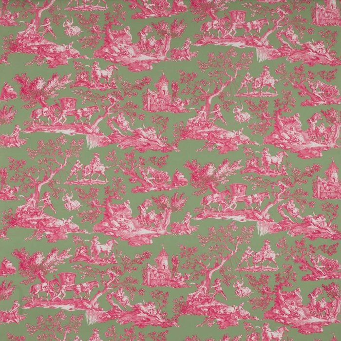Manuel Canovas La Musardiere Stoff in Azalee