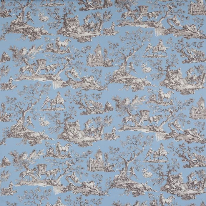 Manuel Canovas La Musardiere Stoff in Bleuet
