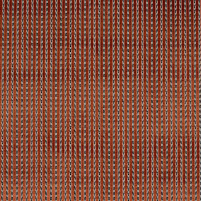 Manuel Canovas Lison Samtstoff in Terracotta