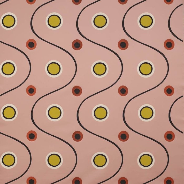 Manuel Canovas Mathis Stoff in Rose Ancien