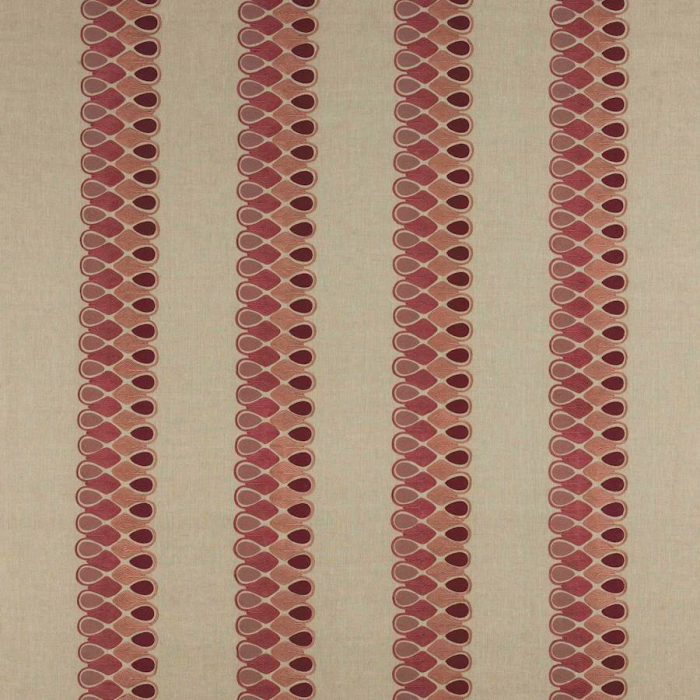 Manuel Canovas Niki Streifenstoff in Rose Ancien