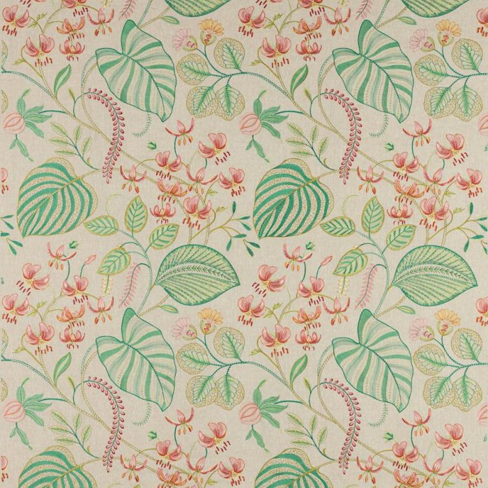 Manuel Canovas Palmaria Stoff in Corail