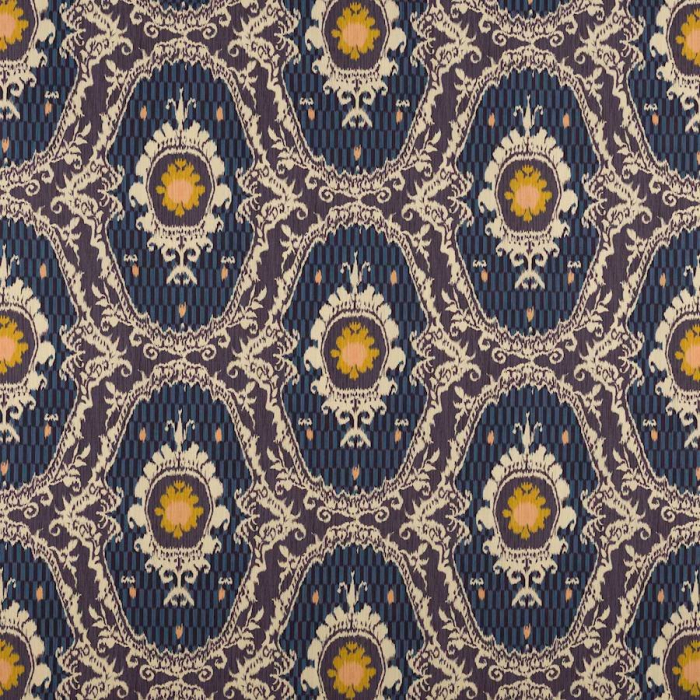 Manuel Canovas Persane Stoff in Myrtille