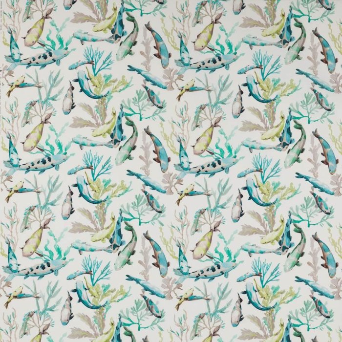 Salina Aqua – Stoff von Manuel Canovas