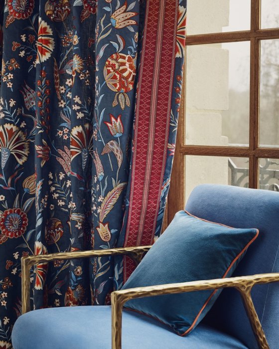 Raumbeispiel aus der Kollektion Marsan von Manuel Canovas mit Siki