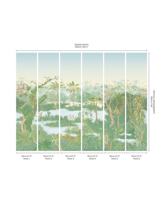 Borneo Tapete von Manuel Canovas – Ambiente