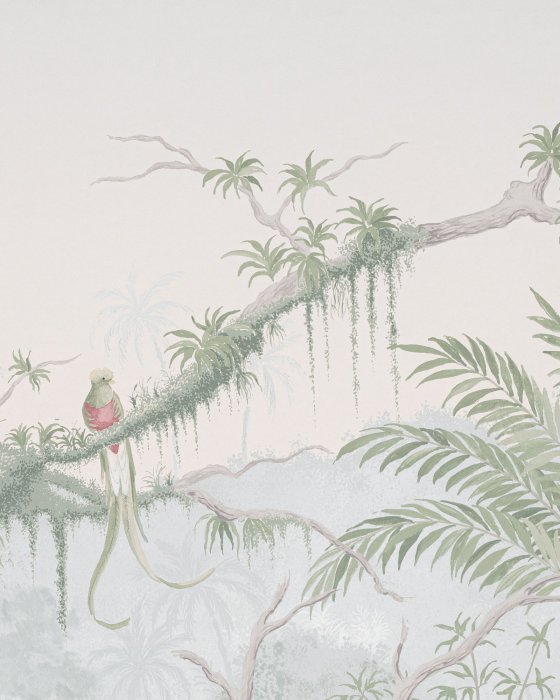 Borneo Vert de Gris – Tapete von Manuel Canovas