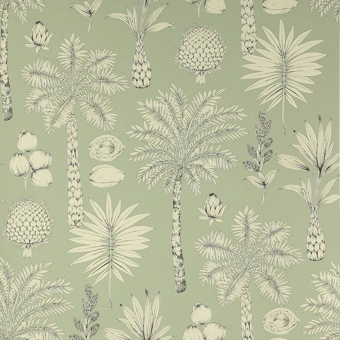 Côte d'Azur Tapete von Manuel Canovas in Amande