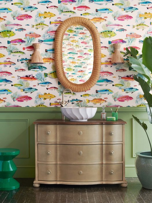 Fidji Tapete von Manuel Canovas – Ambiente