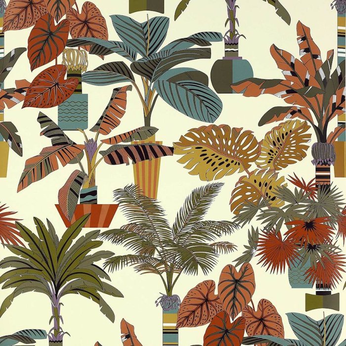 Florida Tapete von Manuel Canovas in Tabac