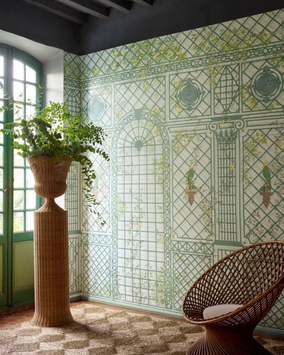 L’Orangerie Tapete von Manuel Canovas – Ambiente