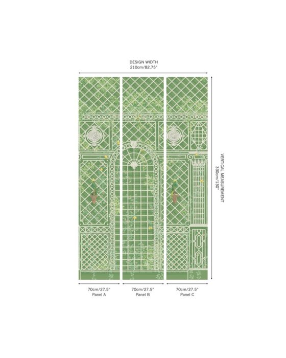 L’Orangerie Tapete von Manuel Canovas – Ambiente