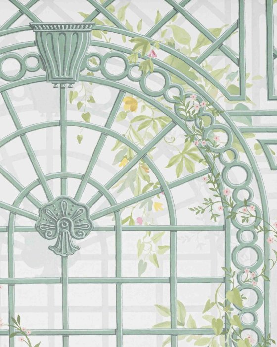 L’Orangerie Paon – Tapete von Manuel Canovas