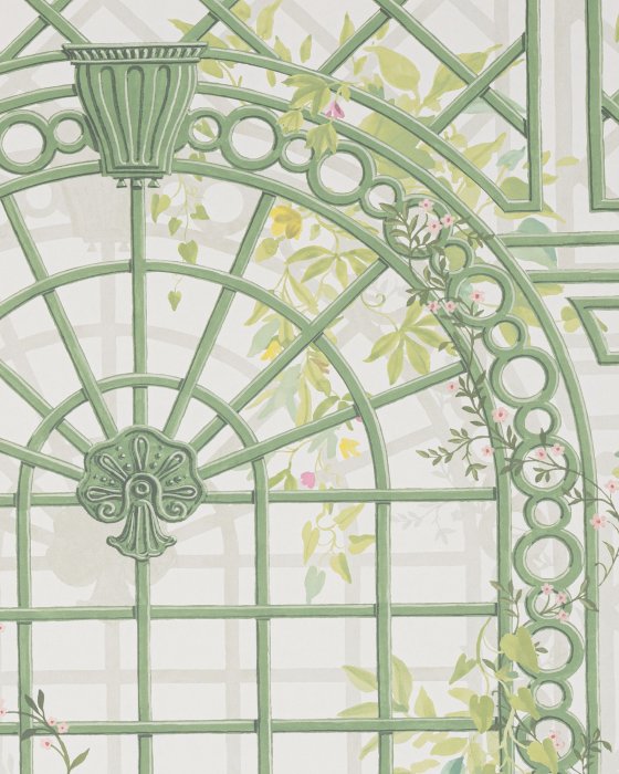 L’Orangerie Prairie – Tapete von Manuel Canovas