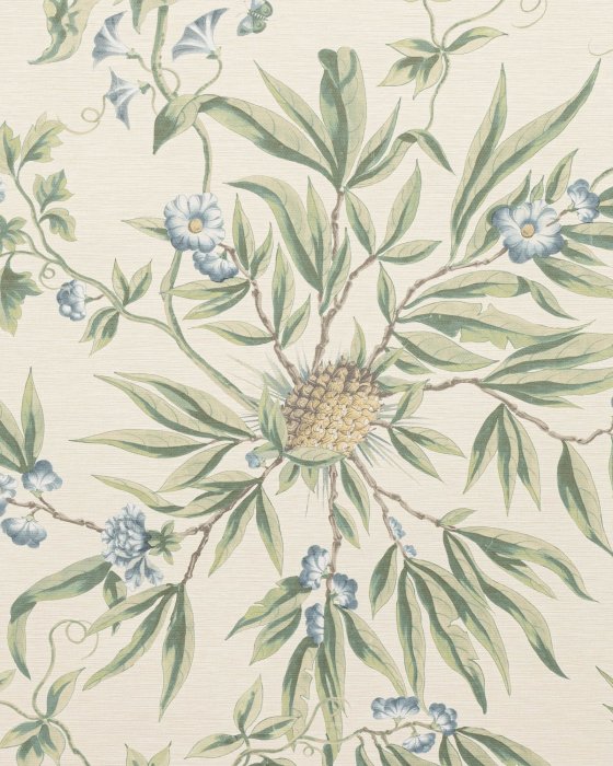 Opoa Menthe – Tapete von Manuel Canovas