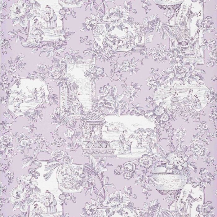 Sansha Tapete von Manuel Canovas in Lilas